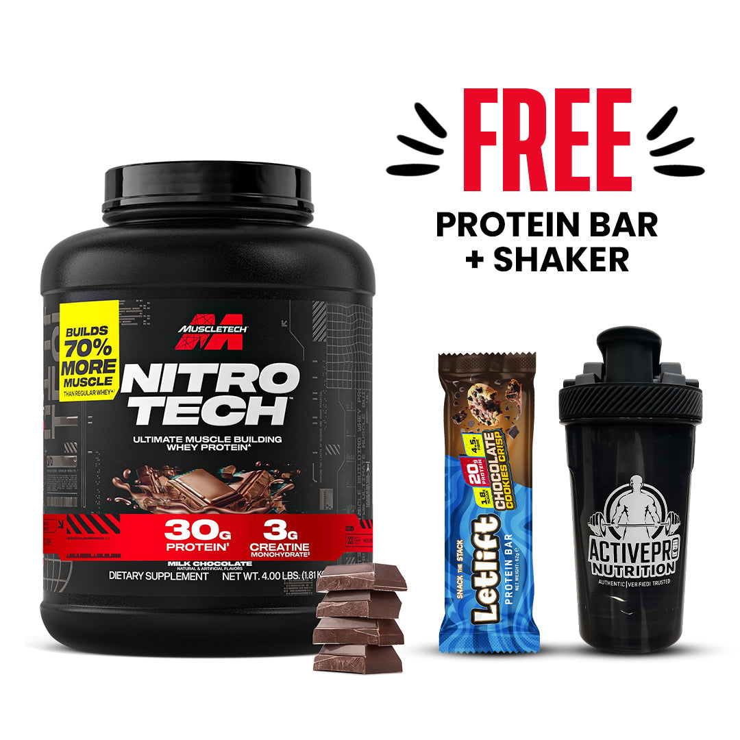 Nitrotech Whey Protein - 4 LBS